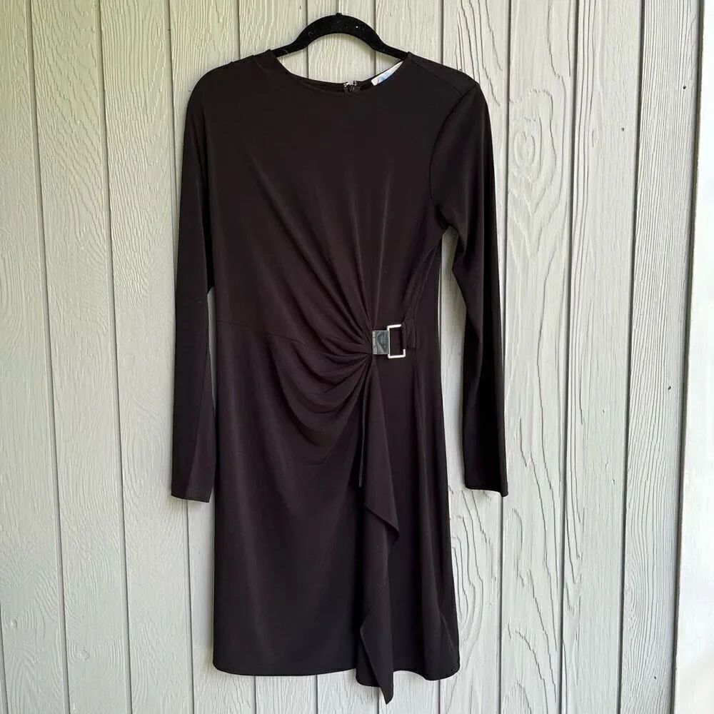Michael Kors Long-sleeve Black Dress - SZ M